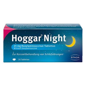 Schlafmittel Hoggar Night – Schlaftabletten, 20 Tabletten