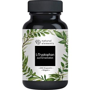 Schlafmittel natural elements L-Tryptophan 500mg – 240 Kapseln