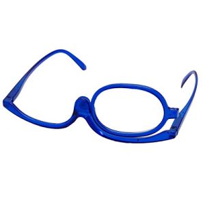 Schminkbrille ECYC Magnifying Makeup Lesebrille + 4,0 Brille Flip