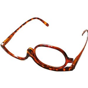 Schminkbrille looki.lux, für 1 Auge, drei Farben mit Federscharnier