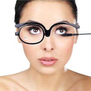 Schminkbrille Yotown Make-Up mit klappbarem Brillenglas