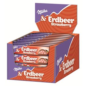 Schokoriegel Milka Riegel Choco Erdbeer, 36 x 36,5g