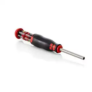 Schraubendreher-Set Würth 6136001, Magazin im Griff inkl. 12 Bits