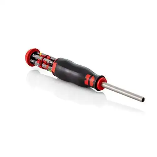 Schraubendreher-Set Würth 6136001, Magazin im Griff inkl. 12 Bits