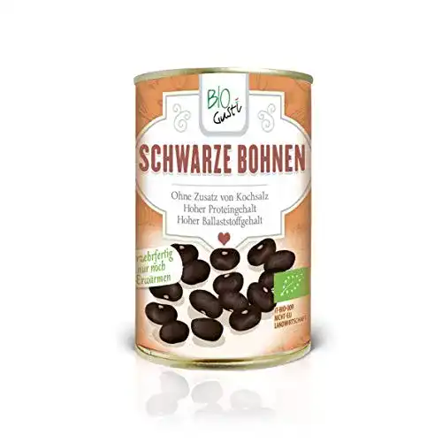 Schwarze Bohnen Bio Gusti