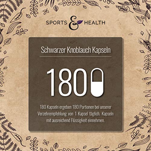 Schwarzer-Knoblauch-Kapseln CDF Sports & Health Solutions
