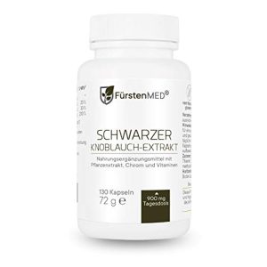 Schwarzer-Knoblauch-Kapseln FürstenMED ® 130 Kapseln