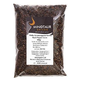 Schwarzer Pfeffer MINOTAUR Spices | Pfeffer schwarz, 2 x 500g