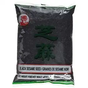 Schwarzer Sesam Cock Sesamsaat, schwarz (1 x 454 g)