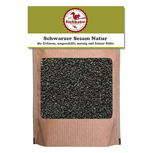 Schwarzer Sesam Eichkater Natur 2er-Pack (2×500 g)