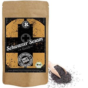 Schwarzer Sesam Kraftmischer Bio Sesamsamen / BIO – 500g