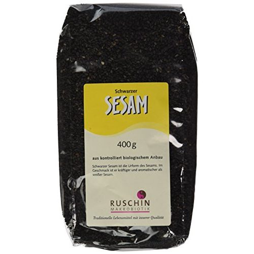 Schwarzer Sesam Ruschin, 1er Pack (1 x 400 g)