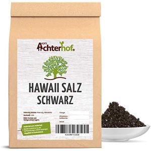 Schwarzes Hawaii-Salz vom Achterhof 100 g Hawaii Salz schwarz