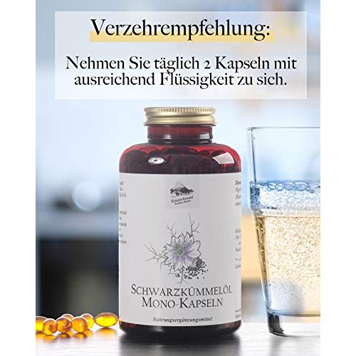 Schwarzkümmelöl-Kapseln Kräuterhandel Sankt Anton, hochdosiert