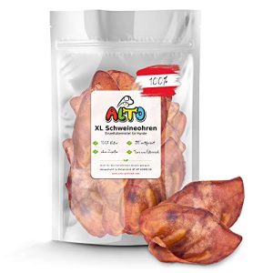 Schweineohren Hund Alto-Petfood – 1200g ganze Schweineohren