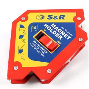 Schweißmagnet S&R mit Ein-Ausschalter – Winkelmagnet
