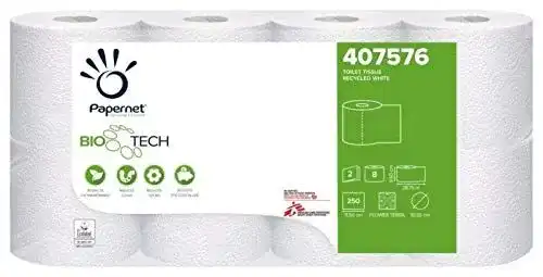 Selbstauflösendes Toilettenpapier Papernet 407576, 2 lagig