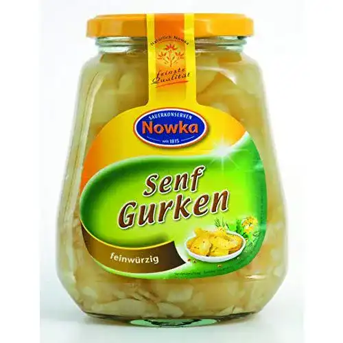 Senfgurken Paulsen e.K. Paulsen Nowka feinwürzig, 530g