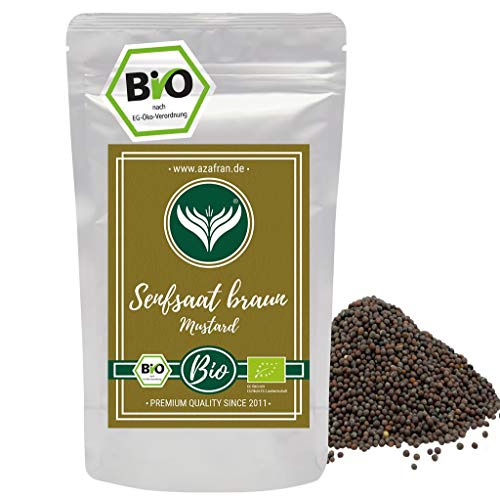 Die beste senfkoerner azafran bio senfsaat braun schwarz 250g Bestsleller kaufen
