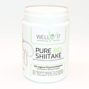 Shiitake-Kapseln BEAUVITAL Pure Bio Shiitake 120 Kapseln/500mg