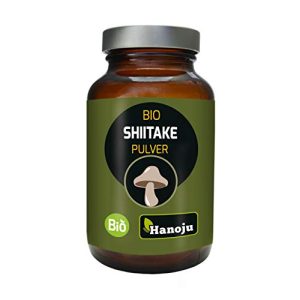 Shiitake-Kapseln Hanoju Bio Shiitake Pulver 150 Kapseln a 250 mg