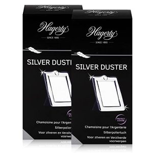 Silberputztuch Hagerty Silver Duster, Baumwolltuch, 2er Pack