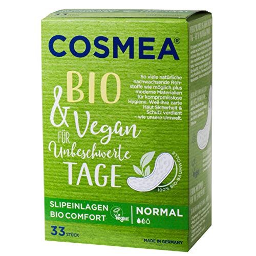 Die beste slipeinlagen cosmea bio normal ohne duft 33 stk Bestsleller kaufen
