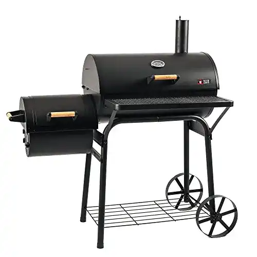 Smoker Mayer Barbecue RAUCHA MS-200 Pro Holzkohlegrill