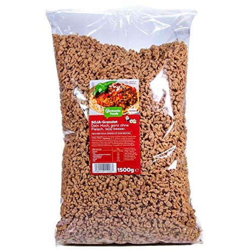 Die beste soja granulat vantastic foods soja granulat vegan 15 kg Bestsleller kaufen