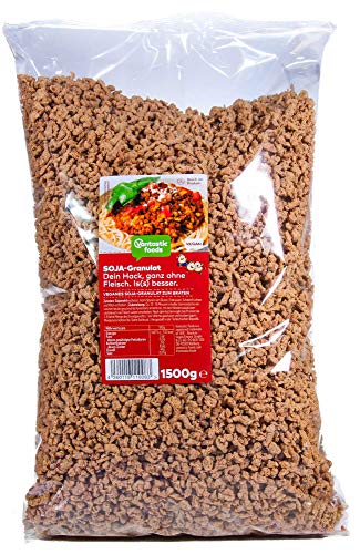 Die beste soja granulat vantastic foods soja granulat vegan 15 kg Bestsleller kaufen