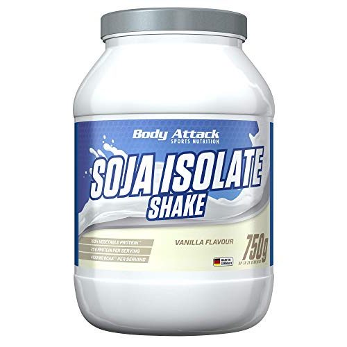 Soja-Protein Body Attack Sports Nutrition, 750g, vegan, Vanille