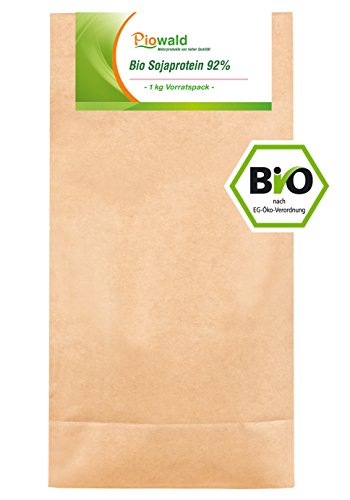 Die beste soja protein piowald bio sojaprotein 92 1 kg vorratspack Bestsleller kaufen
