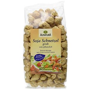 Soja-Schnetzel Alnatura Bio Sojaschnetzel, grob, (6 x 150 g)