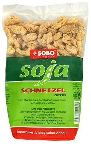 Soja-Schnetzel Sobo grob, 6er Pack (6 x 150 g)
