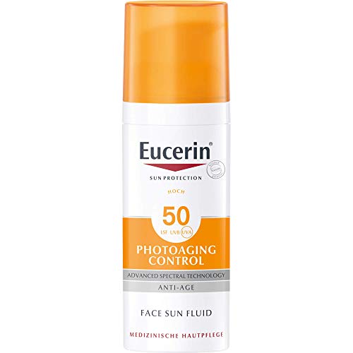 Sonnencreme LSF 50 Eucerin Photoaging Control Face Sun Fluid