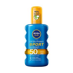Sonnencreme LSF 50 NIVEA SUN UV Dry Protect Sport LSF 50