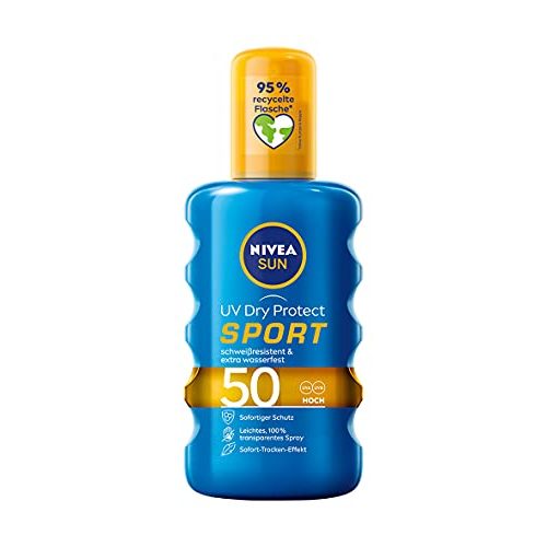 Sonnencreme LSF 50 NIVEA SUN UV Dry Protect Sport LSF 50