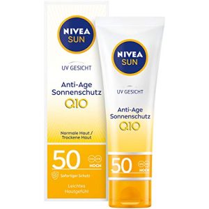 Sonnencreme NIVEA SUN fürs Gesicht, Anti-Age, 50, Tube, 50 ml