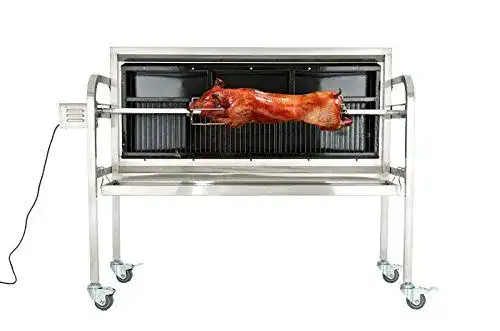 Spanferkelgrill CLP Edelstahl Spanferkel-Grill Barny – mit Motor