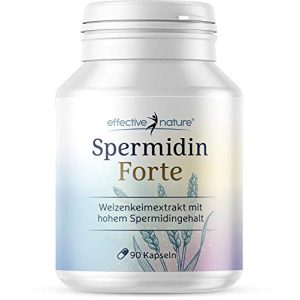 Spermidin-Kapseln effective nature, Spermidin Forte, 90 Kapseln