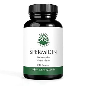 Spermidin-Kapseln GREEN NATURALS, 240 Kapseln á 660mg