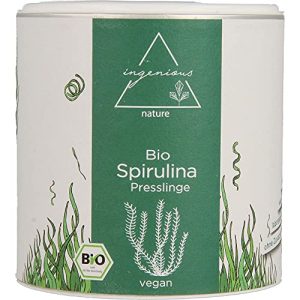 Spirulina-Pulver ingenious nature, Spirulina Presslinge (300g)