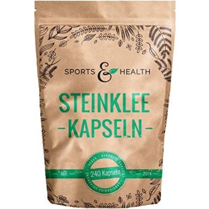 Steinklee-Kapseln CDF Sports & Health Solutions, 240 Kapseln