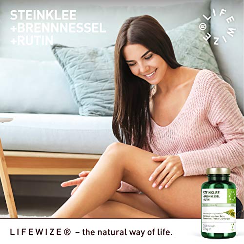 Steinklee-Kapseln LifeWize ® Steinklee Komplex, 500 mg Steinklee