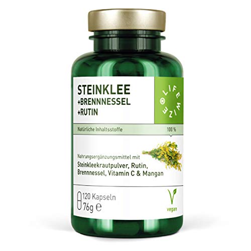 Steinklee-Kapseln LifeWize ® Steinklee Komplex, 500 mg Steinklee
