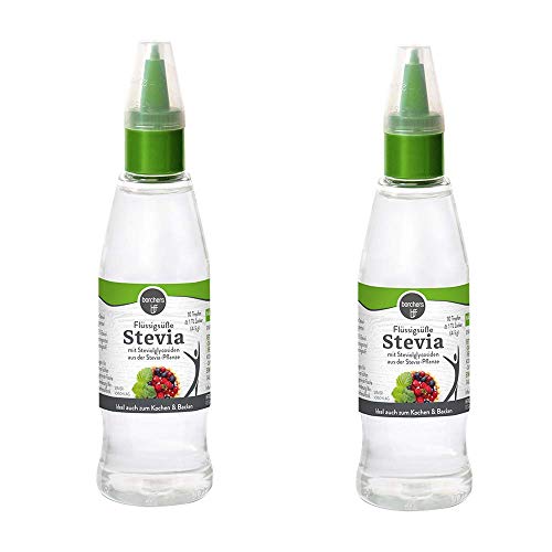 Die beste stevia borchers 2 x fluessigsuesse tafelsuesse steviolglycoside 125 ml Bestsleller kaufen