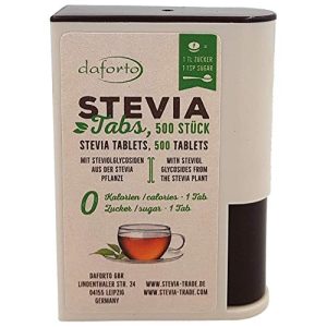 Stevia-Tabs Daforto Stevia Tabs, 500 Stück
