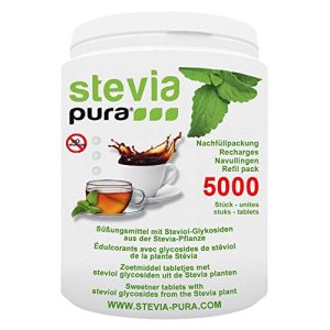 Stevia-Tabs steviapura | Stevia Tabs Sparpackung – 5000 Stück