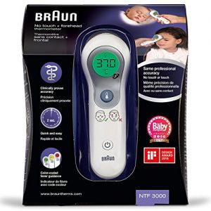 Stirnthermometer Braun Healthcare Braun No-Touch NTF3000