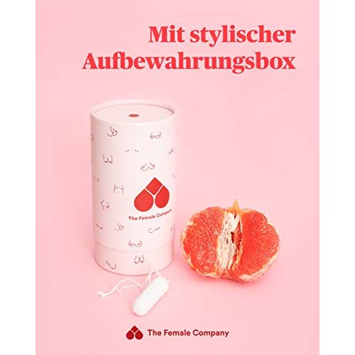 Tampon The Female Company ® 42x Normal Bio-Baumwolle